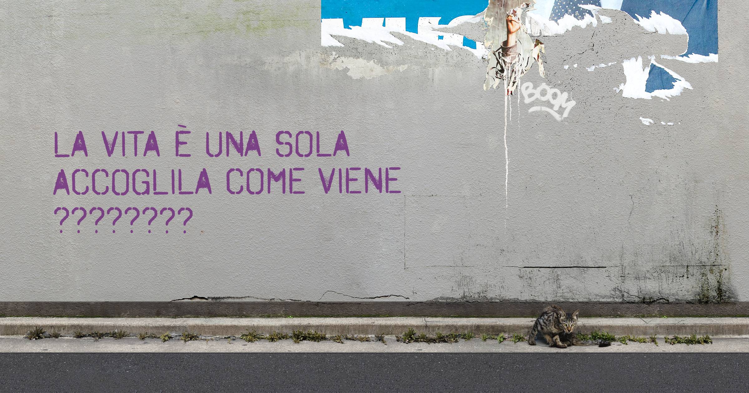La vita è una sola accoglila come viene ????????