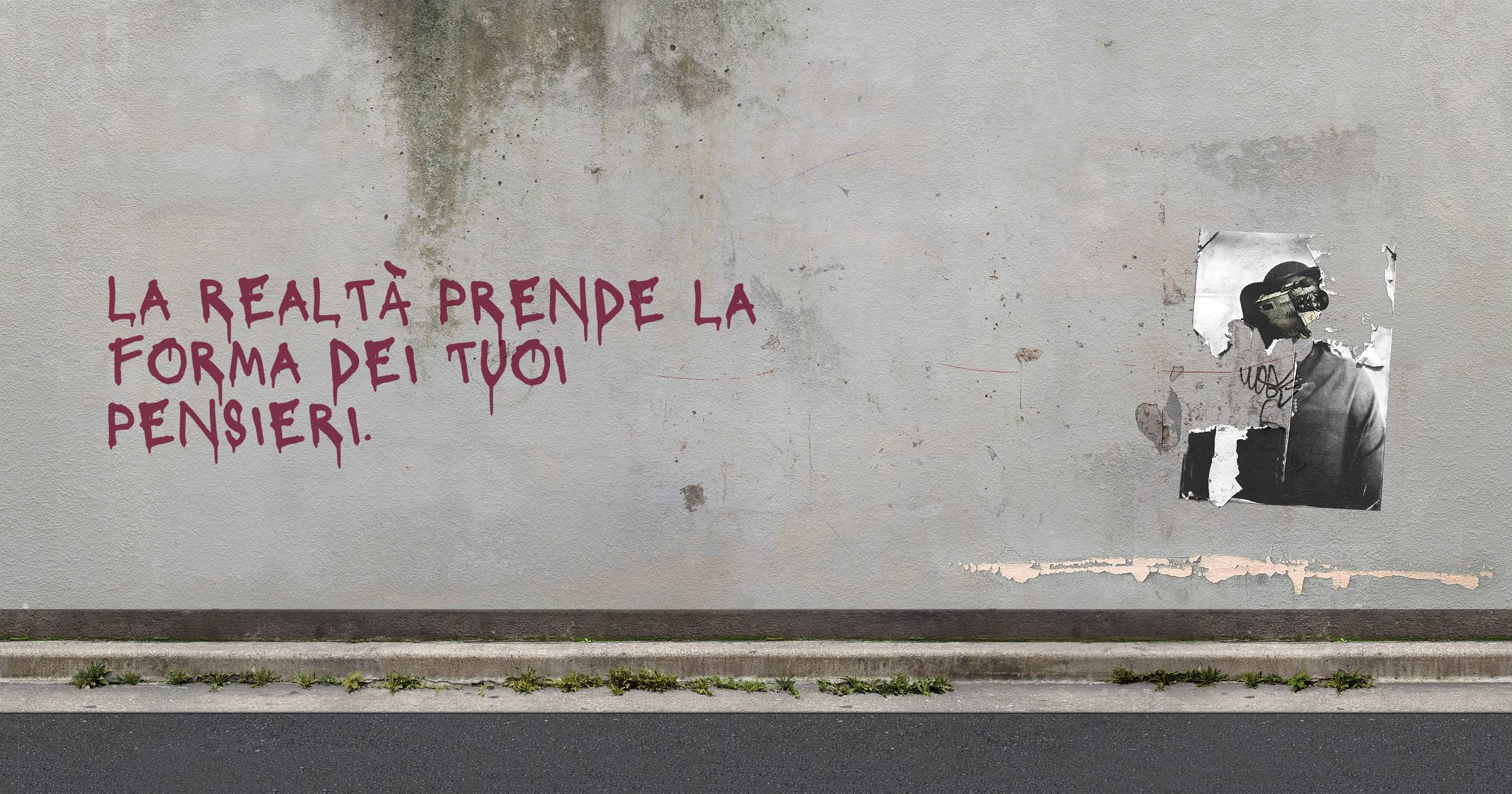 La realtà prende la forma dei tuoi pensieri.