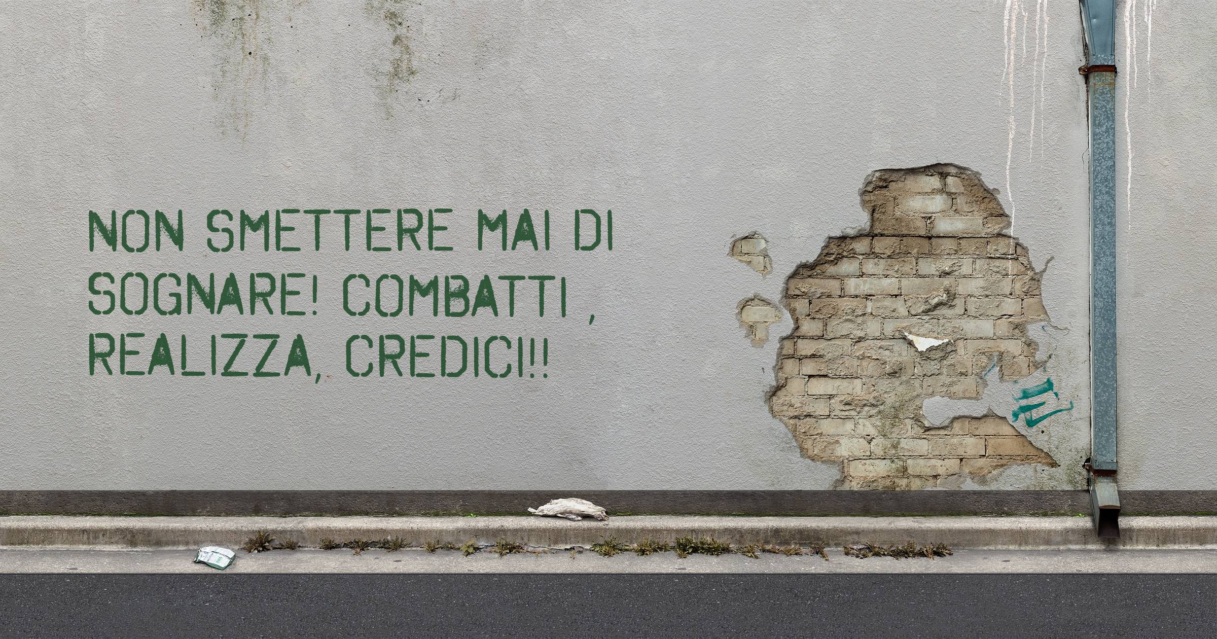 Non smettere mai di sognare! combatti , realizza, credici!!