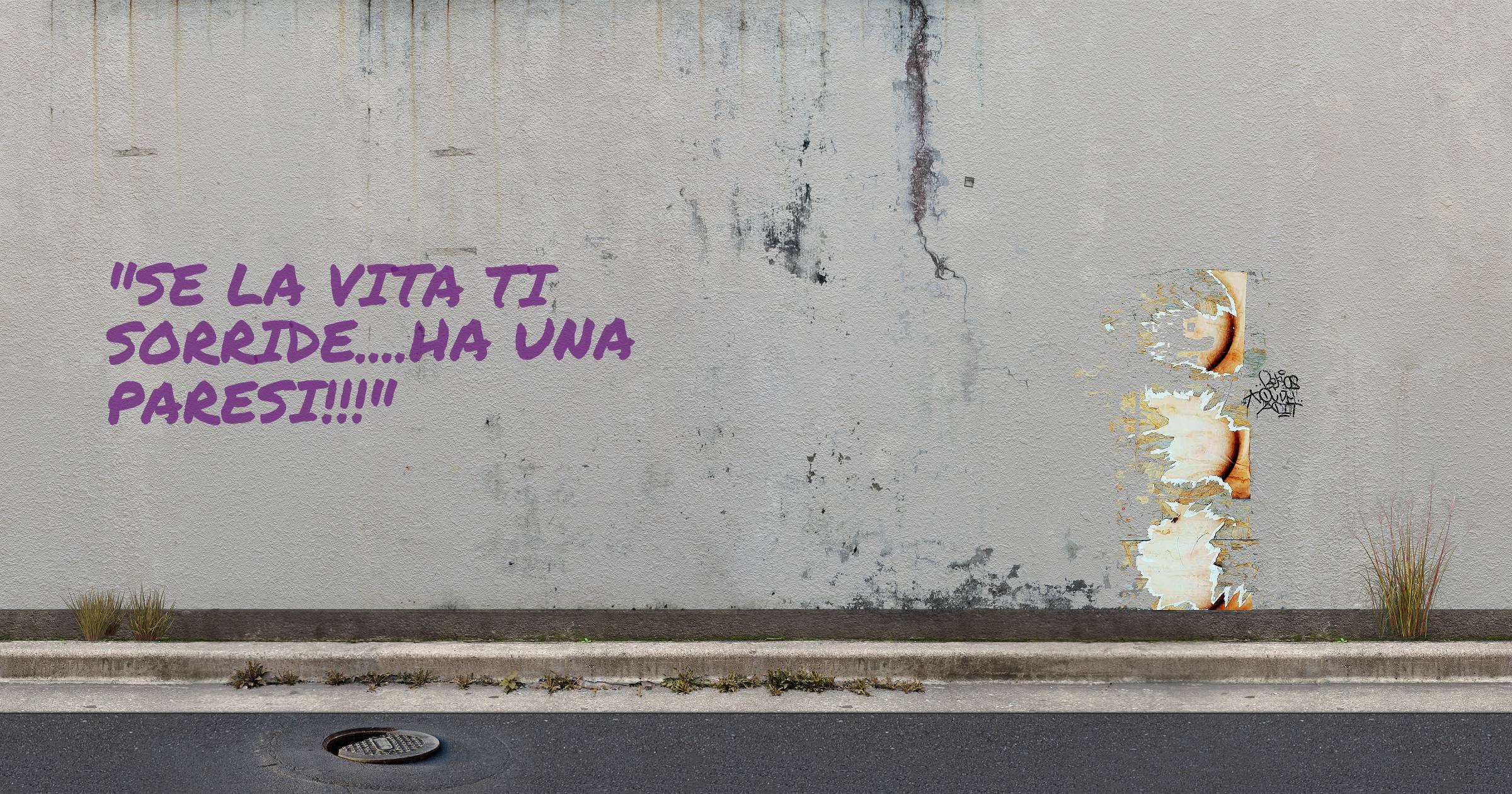 'Se la vita ti sorride....ha una paresi!!!'
