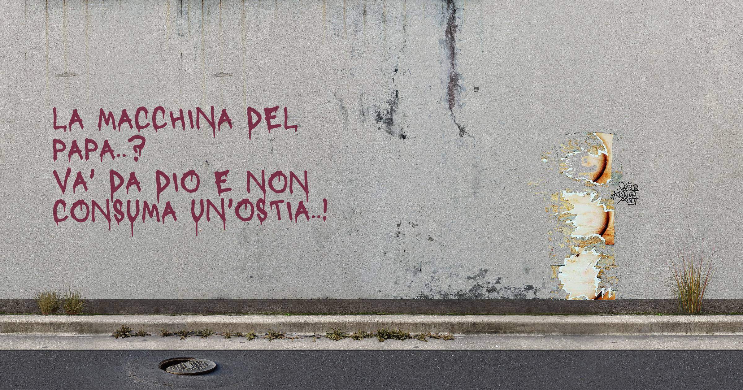 La macchina del Papa..? Va' da Dio e non consuma un'ostia..!