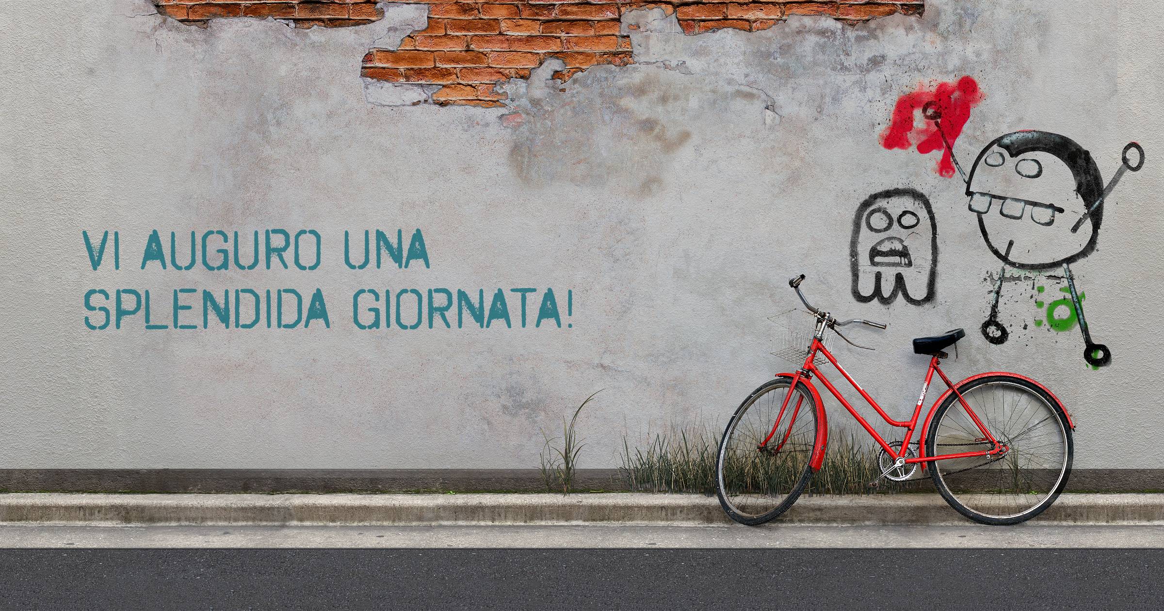 Vi auguro una splendida giornata!