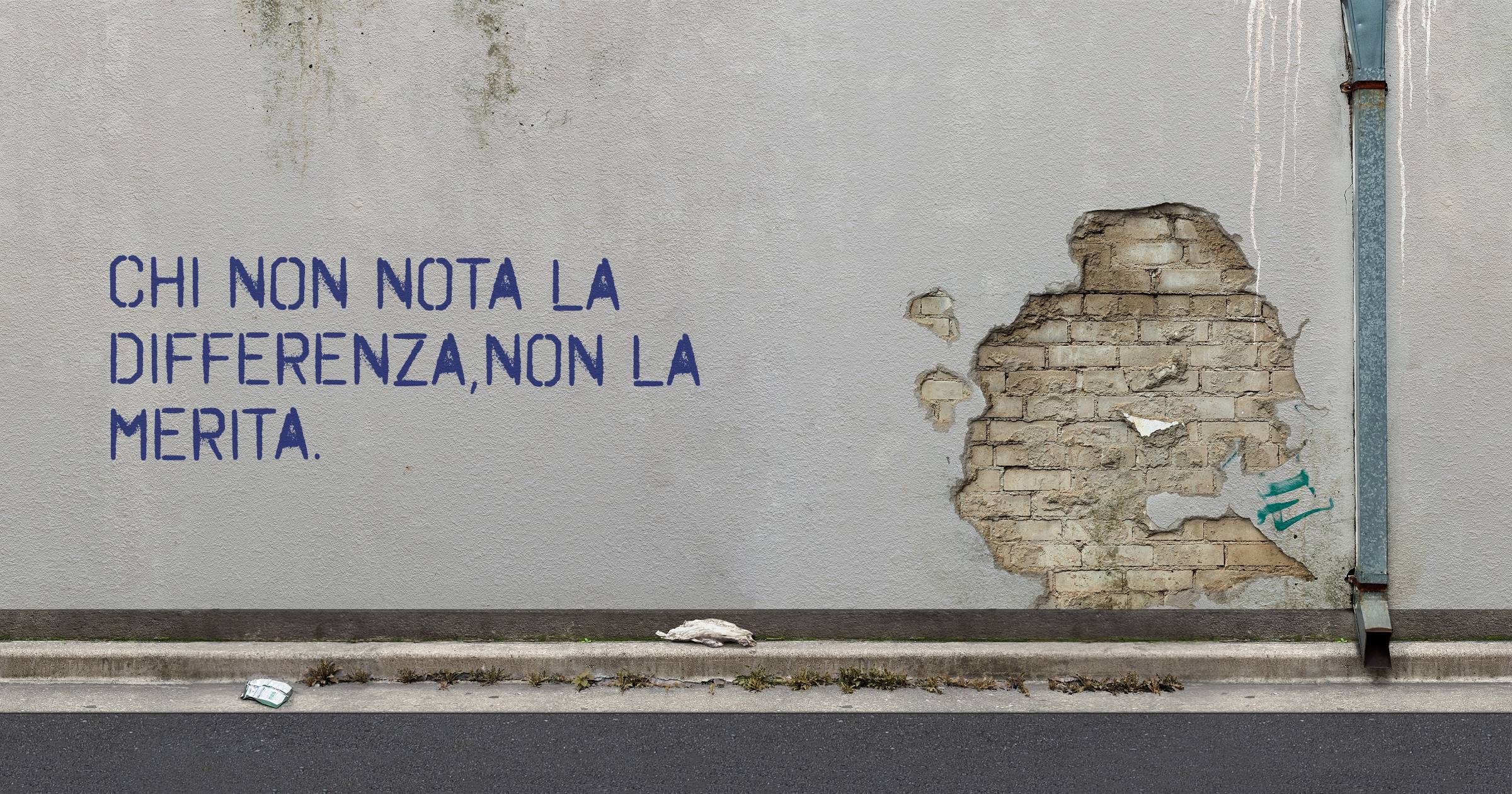 Chi non nota la differenza,non la merita.