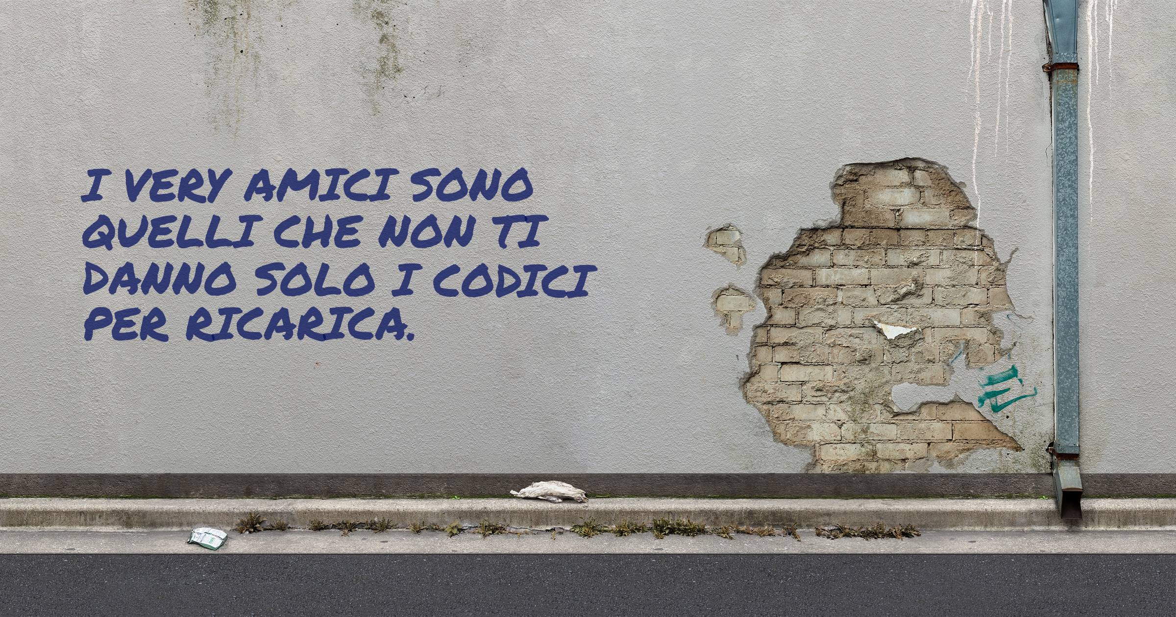 I Very amici sono quelli che non ti danno solo i codici per ricarica.