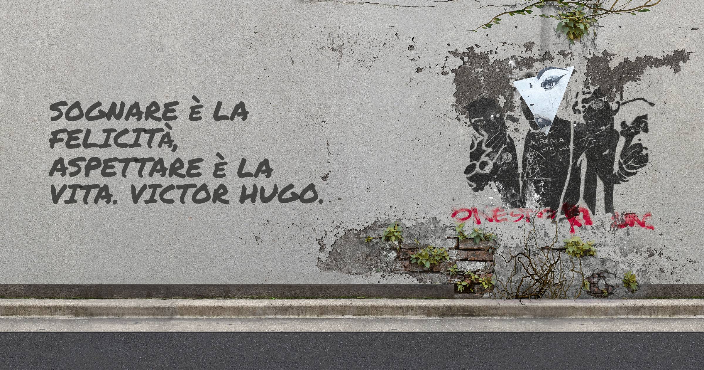 Sognare è la felicità, aspettare è la vita. Victor Hugo.