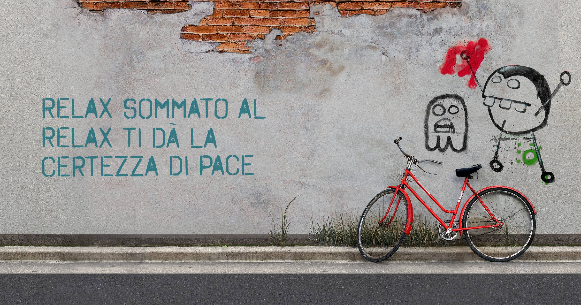 relax sommato al relax ti dà la certezza di pace