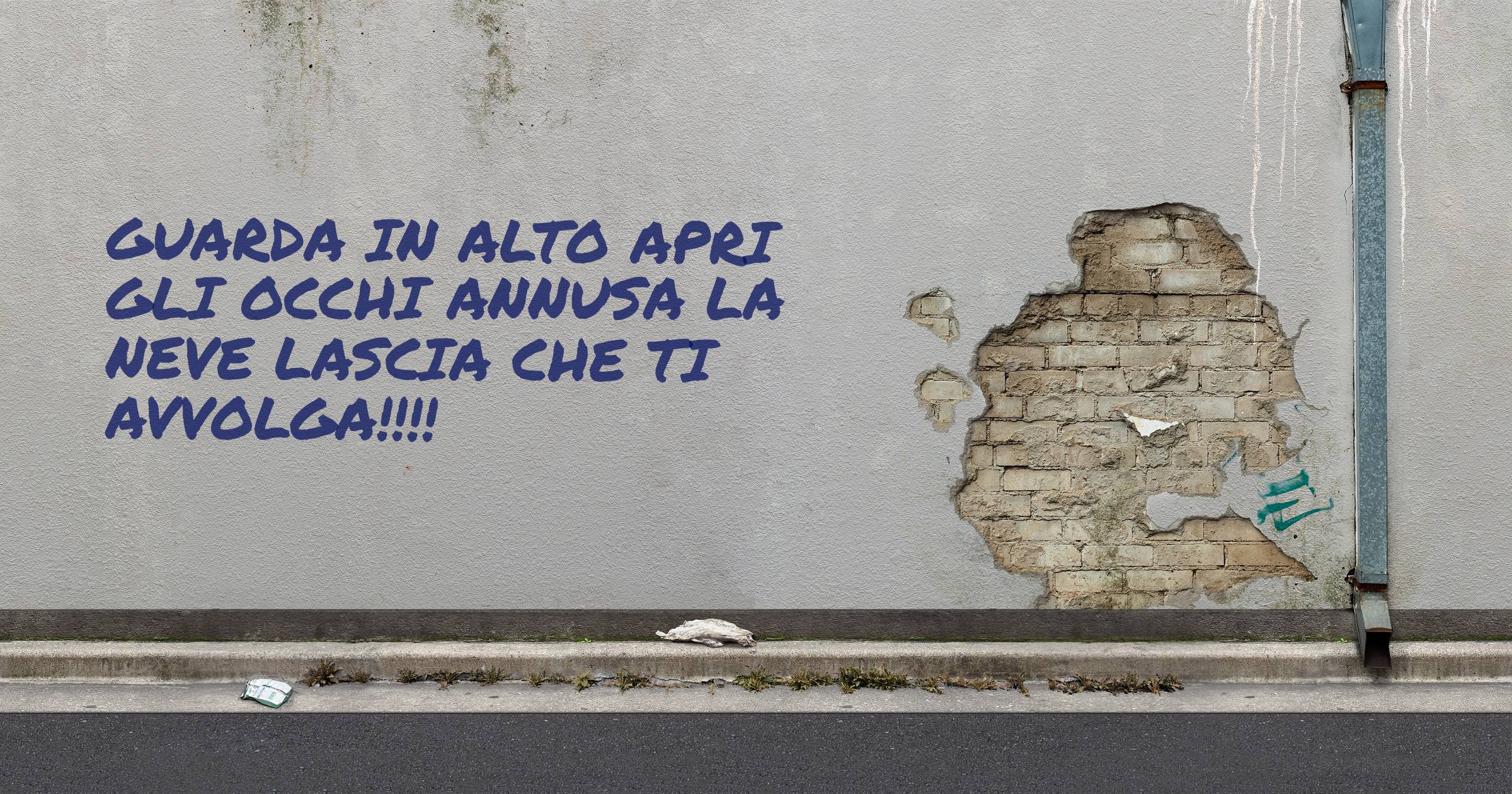 Guarda in alto apri gli occhi annusa la neve lascia che ti avvolga!!!!