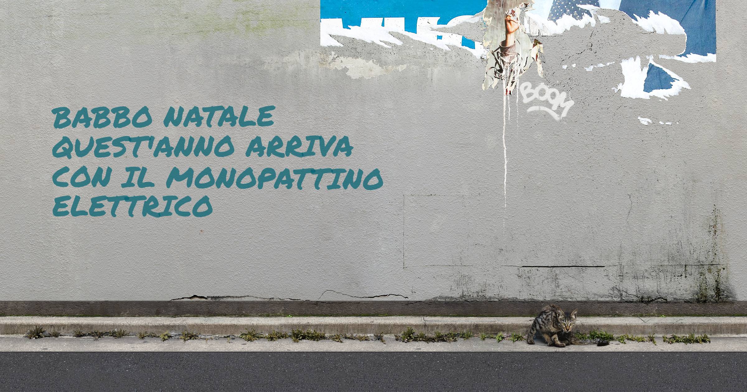 Babbo Natale quest'anno arriva con il monopattino elettrico