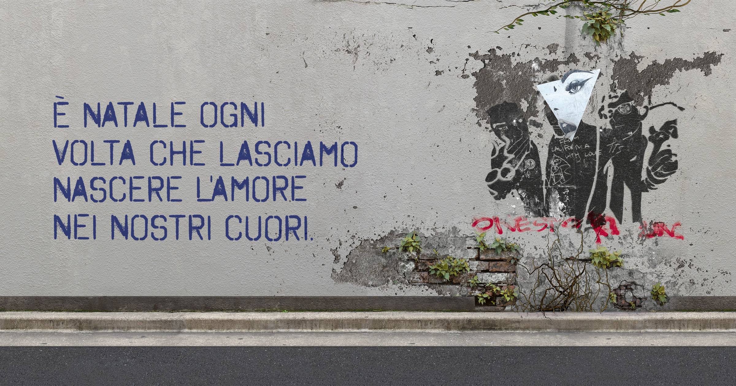 È natale ogni volta che lasciamo nascere l'amore nei nostri cuori.