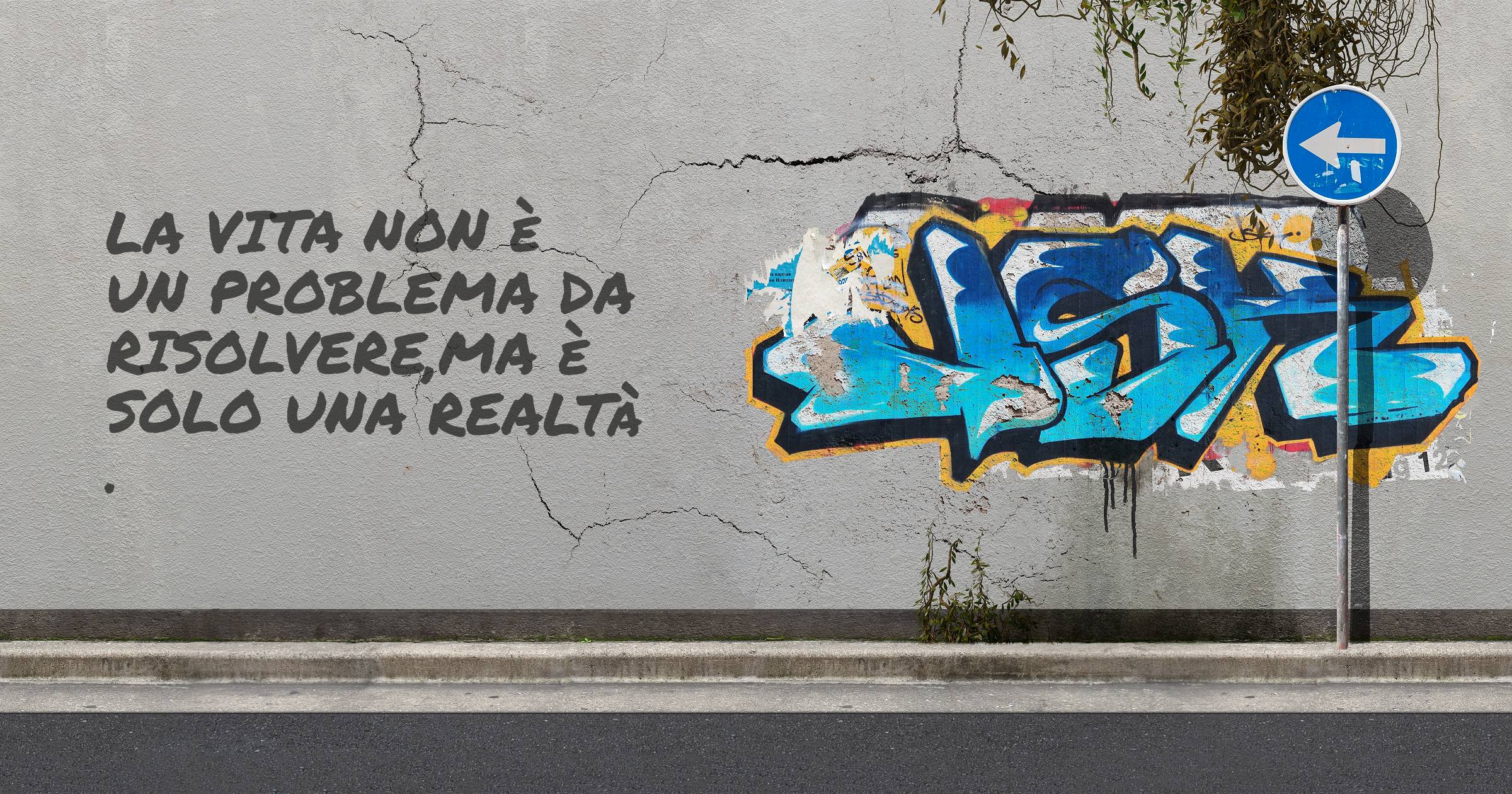 La vita non è un problema da risolvere,ma è solo una realtà .